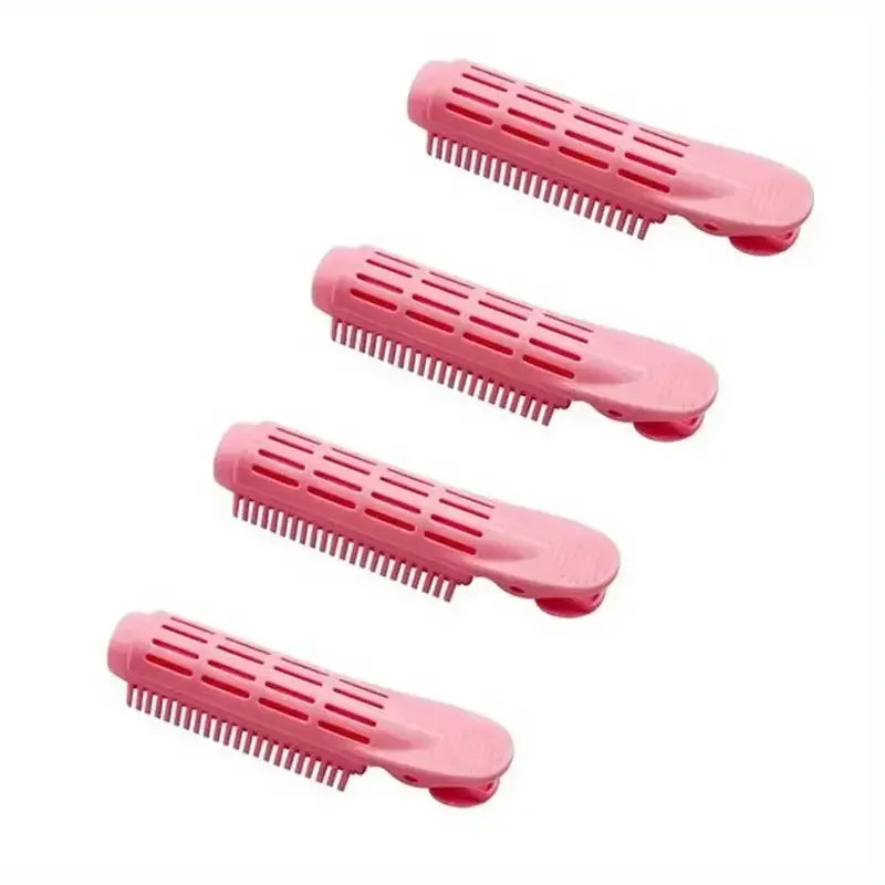 4Pcs/Set Hair Curler Clips Volumizing Hair Root Clips No Damage Hair Curler Hair Styler DIY Tool Salon Hair Styling Tools